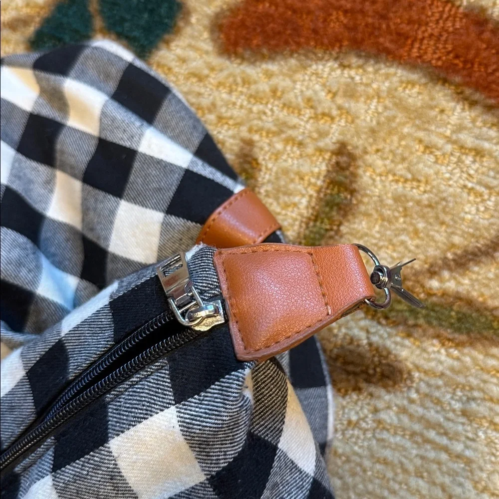 Travel Plaid Duffle Bag